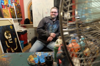 Offene Ateliertage 2020 zu Besuch bei Stephan Mundi in Gmund