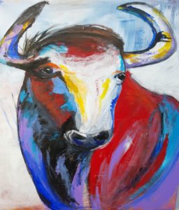Ein Bild von Ivana de Faveri ausgestellt an der "Kunst am ArcheHof"