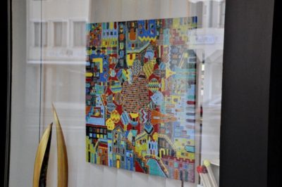 großes Mosaik-Bild
