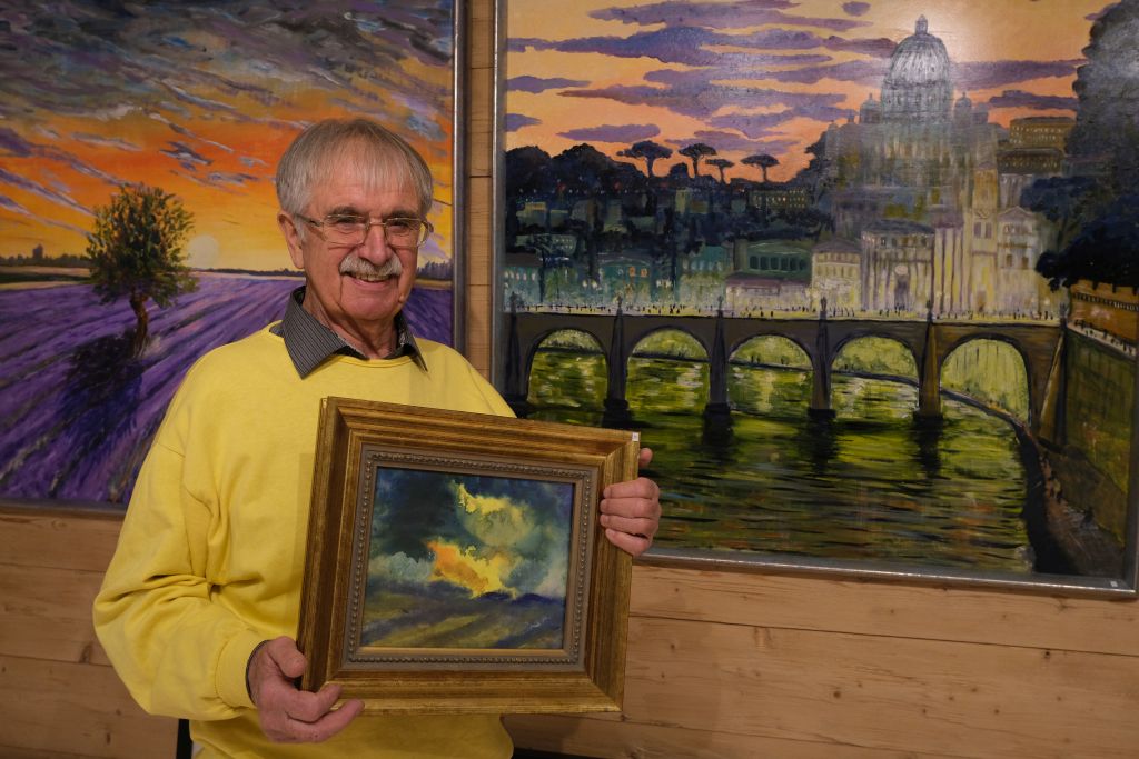 Kurt Gmeineder präsentiert eine Ausstellung von Sehnsuchtsorten und Urlaubsimpressionen