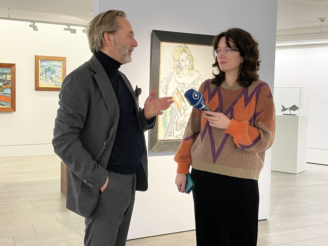 Michael Beck, interviewt von Sarah Khosh-Amoz - „Picasso, Beckmann, Turner und andere. Geschichten, die das Meer erzählt“